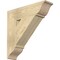 Ekena Millwork Traditional Traditional Rough Sawn Bracket, Douglas Fir, 6"W x 24"D x 24"H BKT06X24X24TRA01RDF - alternate 1